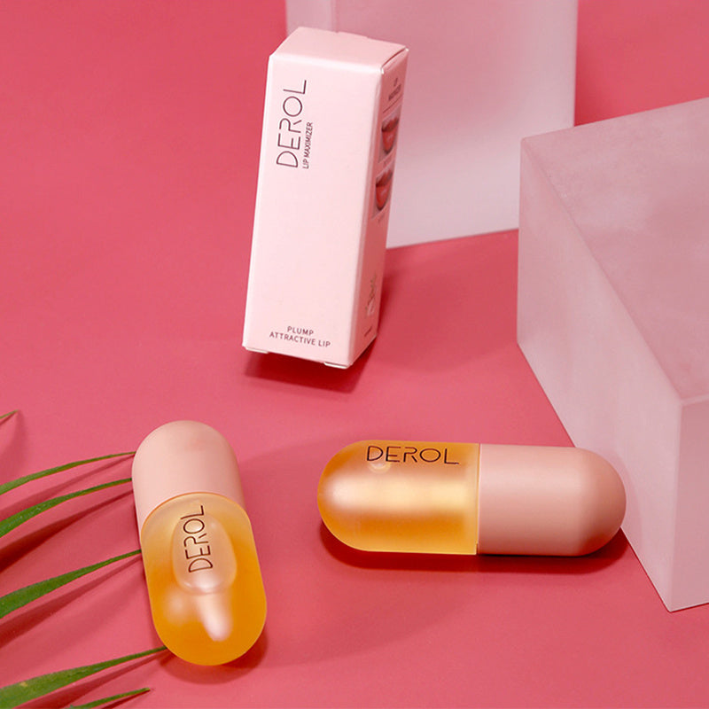 Day Night Instant Volume Lip Plumper Oil – Clear Hydration, 6‑Hour Shine & Nourishing Lip Care