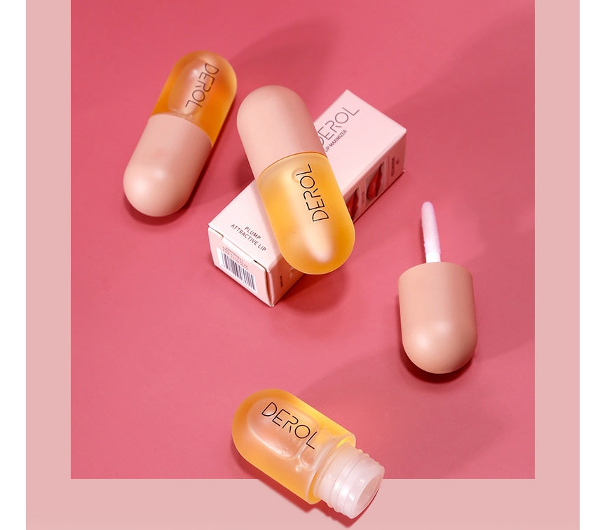 Day Night Instant Volume Lip Plumper Oil – Clear Hydration, 6‑Hour Shine & Nourishing Lip Care