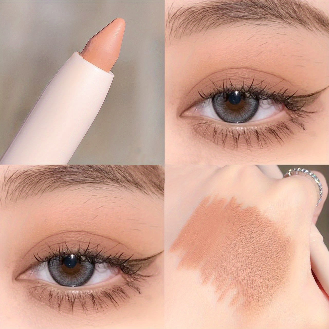 Eyeliner Pen for Brightening Eyes & Soft Nose Accent – Gel-Like, Waterproof, Low‑Saturation