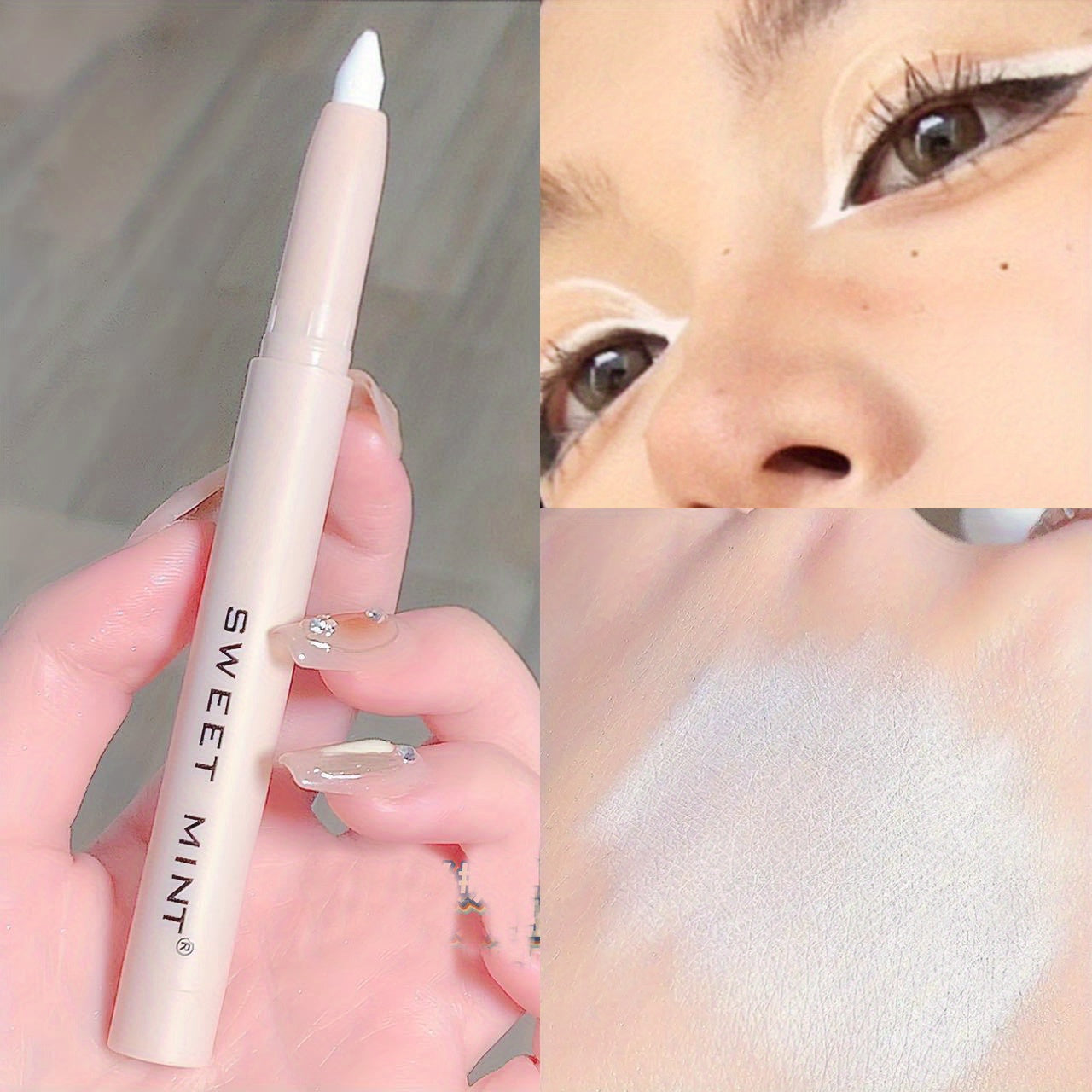 Eyeliner Pen for Brightening Eyes & Soft Nose Accent – Gel-Like, Waterproof, Low‑Saturation