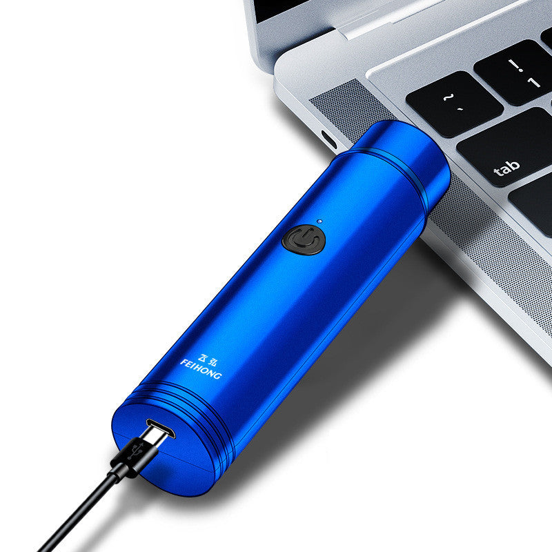 Mini Electric Shaver for Men – Portable, Rechargeable, Painless Shaving – Fast Charging & Washable