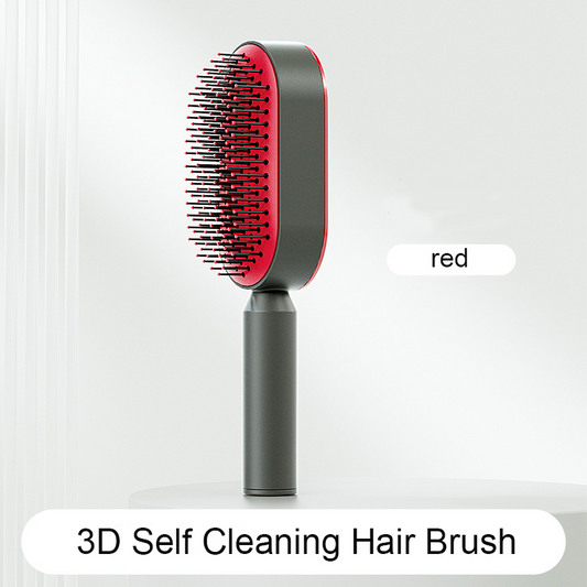 Massage Hairbrush - Easy Cleaning Technology - Blossom Health & Beauty